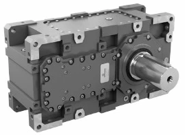 Redutor Paralelo de Serviço Pesado (engrenagens)